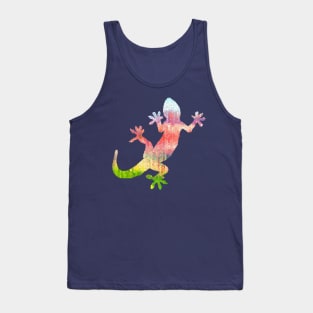 Rainbow Mosaic Lizard Tank Top